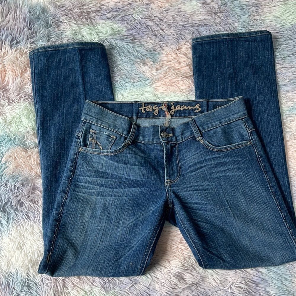 TAG + JEANS BOOT CUT JEANS SIZE 28